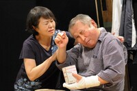 劇団青年座 第233回公演「ぼたん雪が舞うとき」C組の稽古より。