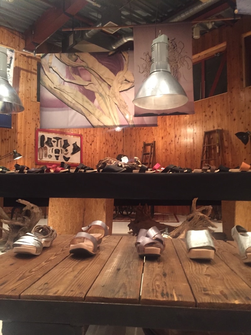 trippenの特別展示の様子。