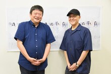 左から本広克行、鈴木聡。
