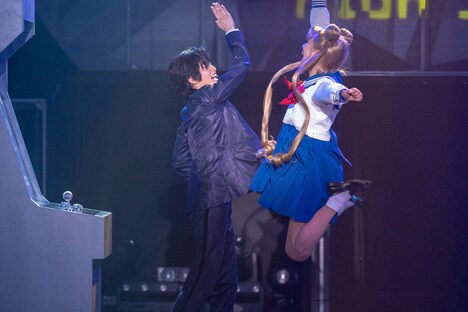 「“Pretty Guardian Sailor Moon” The Super Live」▼キャストのゲネプロより。