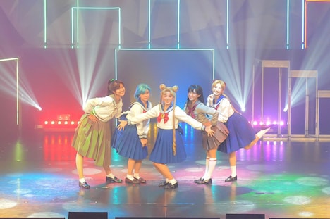 「“Pretty Guardian Sailor Moon” The Super Live」▼キャストのゲネプロより。