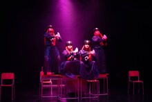 「トリプルビル」より、東京ゲゲゲイ。（photo by Kota Sugawara）