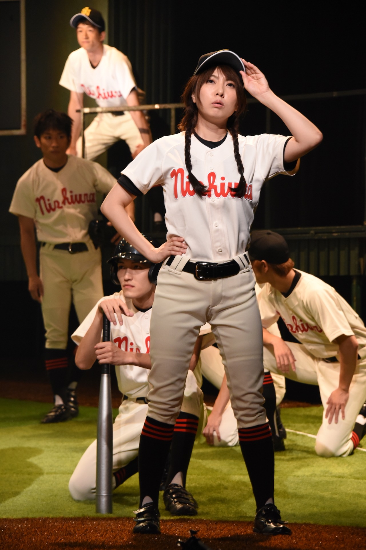 舞台「おおきく振りかぶって 夏の大会編」公開ゲネプロより。