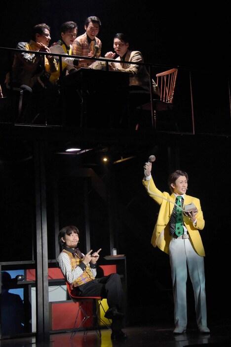 ミュージカル「ジャージー・ボーイズ」チームBLUEゲネプロより。