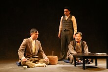 文学座9月アトリエの会「かのような私‐或いは斎藤平の一生-」ゲネプロより。（撮影：宮川舞子）