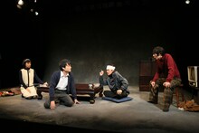 文学座9月アトリエの会「かのような私‐或いは斎藤平の一生-」ゲネプロより。（撮影：宮川舞子）