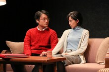 文学座9月アトリエの会「かのような私‐或いは斎藤平の一生-」ゲネプロより。（撮影：宮川舞子）