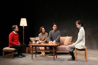 文学座9月アトリエの会「かのような私‐或いは斎藤平の一生-」ゲネプロより。（撮影：宮川舞子）