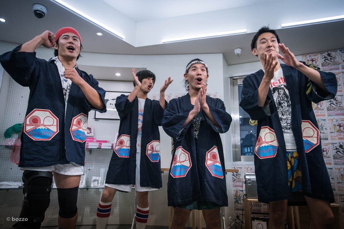 さんぴん巡業ツアーに向けた出発公演、BEAMSイベントが大盛況のうちに幕