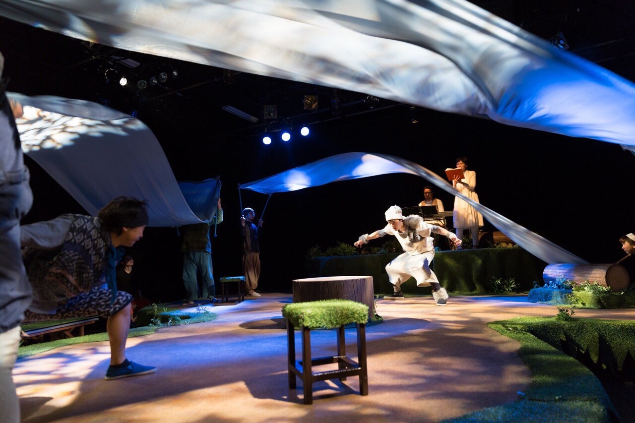 KAKUTAの“とびだす童話”「ねこはしる」が豊橋、水戸、松本で