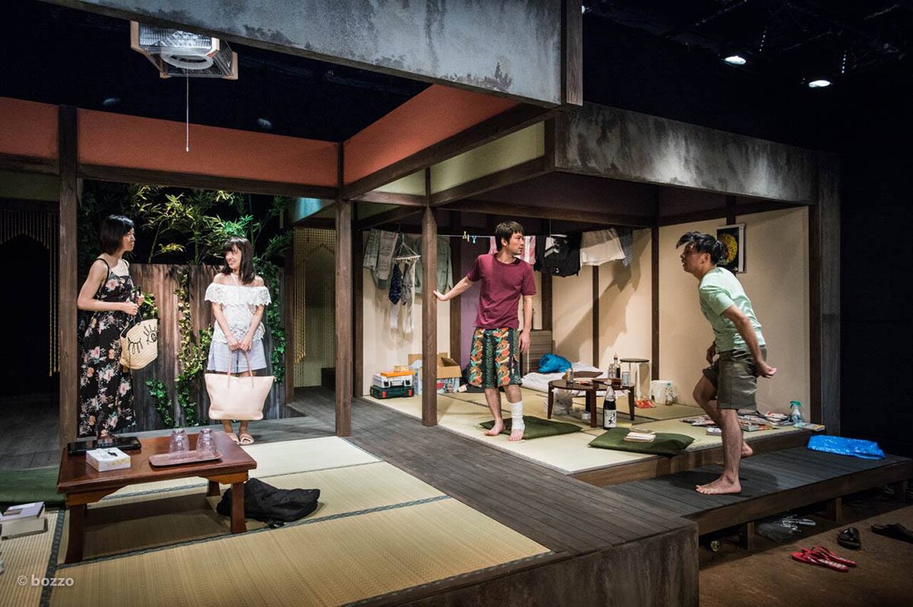 やしゃご「上空に光る」開幕、伊藤毅「楽しく、悲しいお芝居が出来ました」