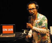 「M-PAD2015」より、坂口修一の世阿弥ほか「超訳風姿花伝拾遺」の様子。（撮影：松原豊）