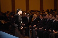 「浅利慶太 お別れの会」より、野村玲子。