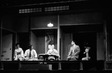 文学座「女の一生」1960年の中国公演より。