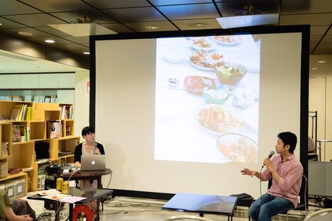 「おしゃべりな食堂vol.1」の様子。（撮影：須藤崇規）