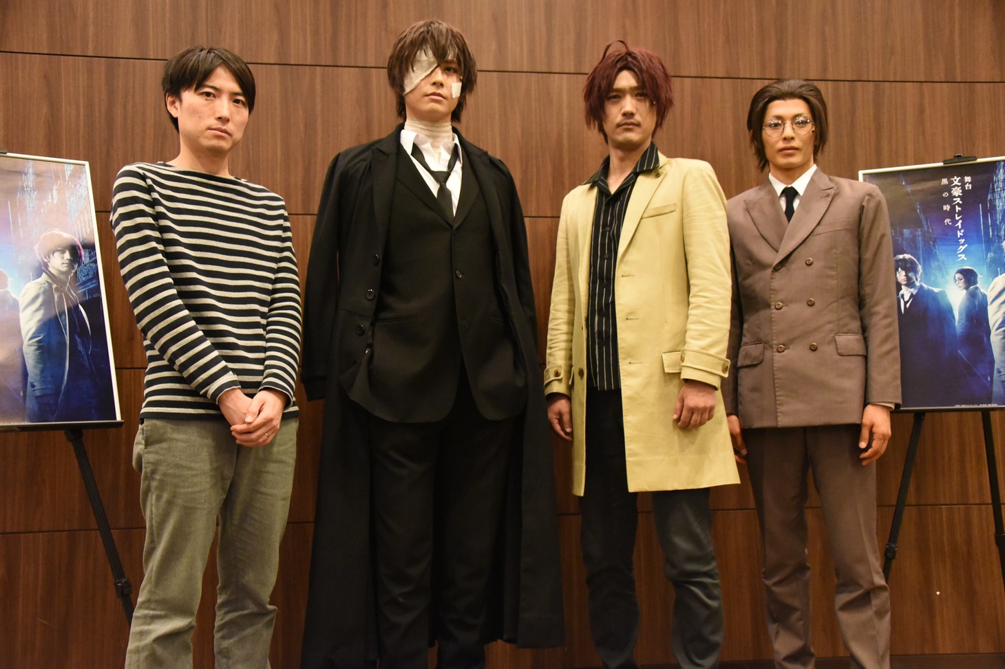 左から中屋敷法仁、多和田秀弥、谷口賢志、荒木宏文。