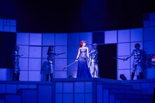 乃木坂46版 ミュージカル「美少女戦士セーラームーン」9月公演より、Team STARのゲネプロの様子。