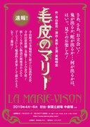 「毛皮のマリー」仮チラシ