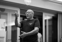 KAAT DANCE SERIES 2018 北村明子 Cross Transit project「土の脈」稽古より。（撮影：大洞博靖）