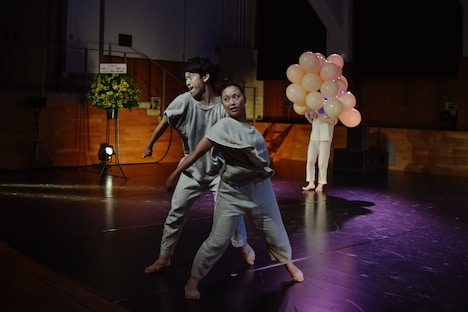 かえるP「スーパースーハー」より。（撮影：金子愛帆）