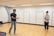 第17回AAF戯曲賞受賞記念公演「シティIII」稽古場より。(撮影:前谷開)
