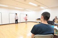 第17回AAF戯曲賞受賞記念公演「シティIII」稽古場より。（撮影：前谷開）