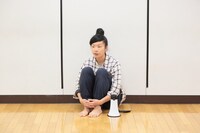 第17回AAF戯曲賞受賞記念公演「シティIII」稽古場より。清水穂奈美。（撮影：前谷開）