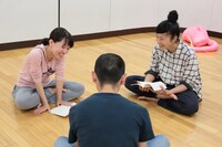 第17回AAF戯曲賞受賞記念公演「シティIII」稽古場より。（撮影：前谷開）