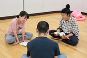 第17回AAF戯曲賞受賞記念公演「シティIII」稽古場より。(撮影:前谷開)