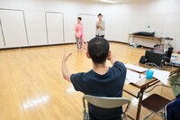 第17回AAF戯曲賞受賞記念公演「シティIII」稽古場より。（撮影：前谷開）