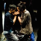 観客の間を泳ぎ抜ける、森山×ファウストロム×及川「SONAR」