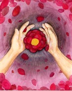 舞台「椿姫」チラシ表