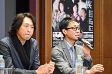 新派130年記念シンポジウム「新派再考」より。左から喜多村緑郎、河合雪之丞。