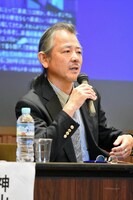 新派130年記念シンポジウム「新派再考」より。齋藤雅文。