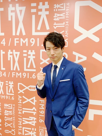 超！A&G＋「あさステ！」水曜パーソナリティの矢崎広。