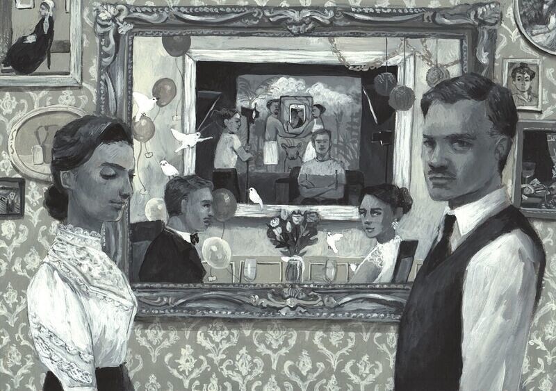 ジョン・スミスと探る演劇「タントンの部屋で」ビジュアル