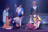 ミュージカル「ふしぎ遊戯-蒼ノ章-」公開ゲネプロより。