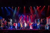 ミュージカル「ふしぎ遊戯-蒼ノ章-」公開ゲネプロより。