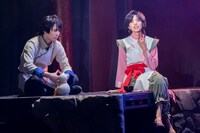 ミュージカル「ふしぎ遊戯-蒼ノ章-」公開ゲネプロより。