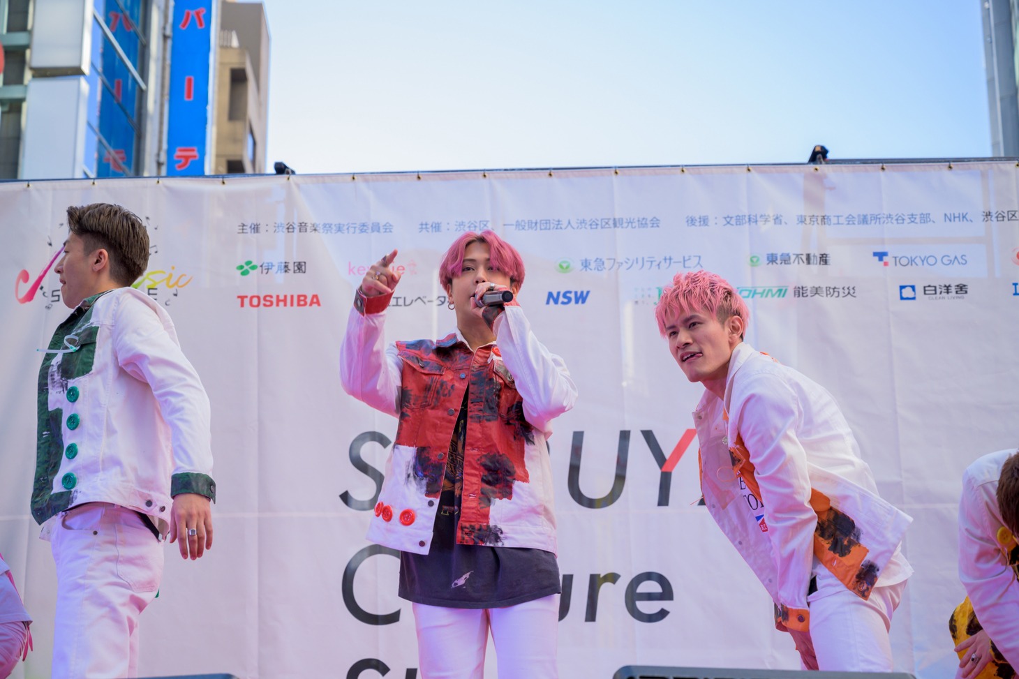 テーマソングが初披露された、10月21日開催の「SHIBUYA MUSIC SCRAMBLE -渋谷音楽祭2018-」より。