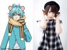 左からドーマウス、佐藤友咲。