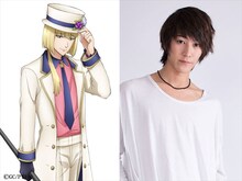 左からマッドハッター、吉澤翼。