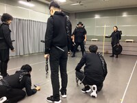 木ノ下歌舞伎「勧進帳」稽古の様子。