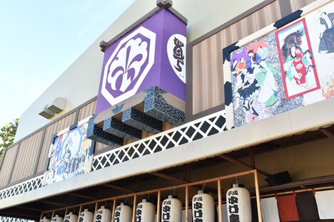 平成中村座の外観。