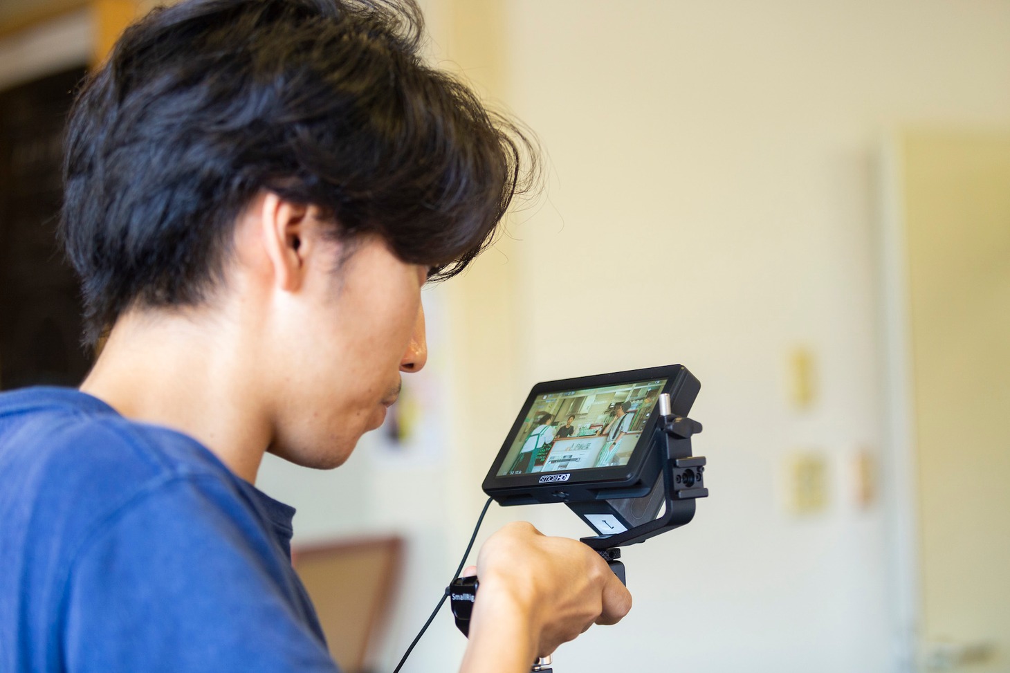 「フェスティバル/トーキョー18」主催プログラム ドキュントメント「Changes」撮影の様子。