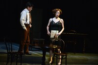 KAAT神奈川芸術劇場プロデュース「セールスマンの死」公開舞台稽古より。