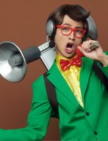 小南光司扮するヨークシャー・ベルジャン。