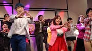 「ミュージカル・まいっちんぐマチコ先生~画業45周年だよマンガ道~」より。