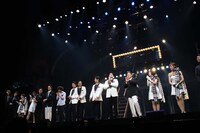 ミュージカル「ジャージー・ボーイズ」千秋楽特別カーテンコールより。