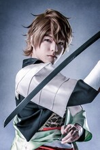 滝川広大扮する豊臣秀吉。